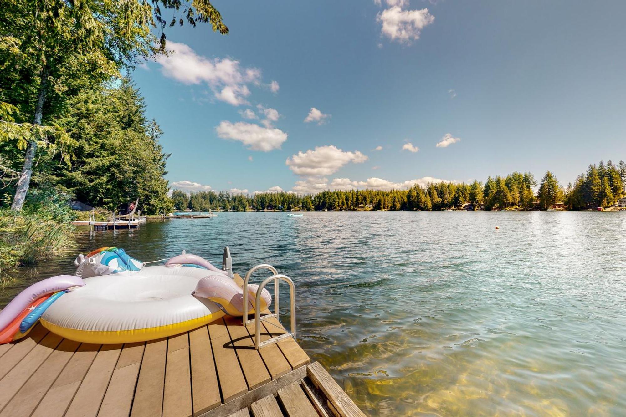 Lake Benson Rendezvous Grapeview Esterno foto